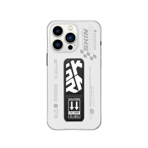 [SK-2023IPP61-APEX-BLK] SkinArma Apex Grip-Stand Case for iPhone 15 Pro (Black)