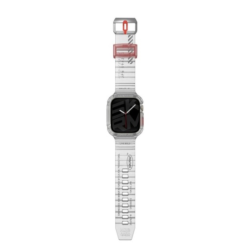 [SK-WS-SAIDO-CLR45] SkinArma Saido Strap for Apple Watch 45/44 (Clear)