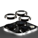 PanzerGlass Hoops Camera Lens Protector for iPhone 15 Pro/15 Pro Max (Black)