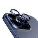 PanzerGlass Hoops Camera Lens Protector for iPhone 15 Pro/15 Pro Max (Blue Titanium)