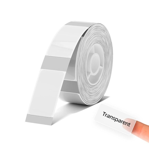 [A2G88778901] نيمبوت لاصق حراري دي 11 اكسترا - 14×28 ميلي متر (شفاف)