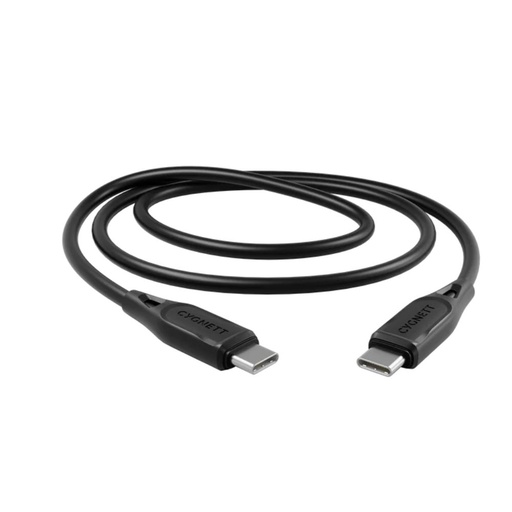 [CY4693PCTYC] Cygnett Essentials USB-C to USB-C 2M (Black)