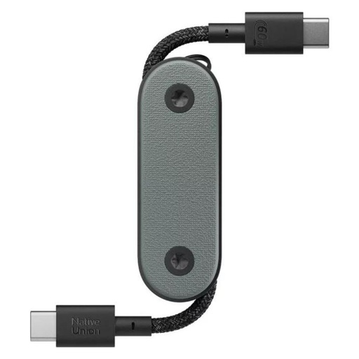 [POCK-C-GRN-NP] Native Union Pocket Cable Type C-C 17CM (Slate Green)