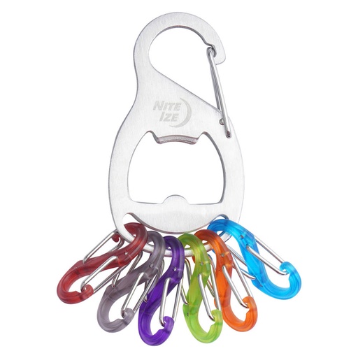 [KRB2-11-R6] NiteIze KeyRack+™ S-Biner® (Stainless Steel)