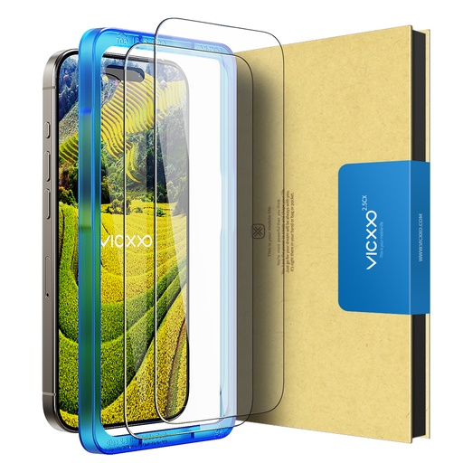 [Glas_2.5CX_IP 13 PRO MAX] فيكسو كفر شاشة 2.5 سي اكس آيفون 13 برو ماكس (شفاف)