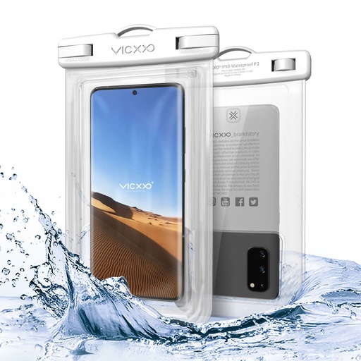 [Prism_P2_(Trans)] Vicxxo Prism P2 Waterproof Phone Bag (Transparent)