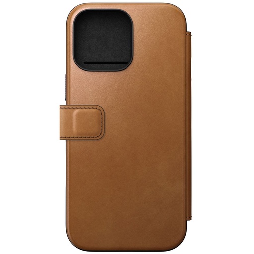 [NM01673385] Nomad Leather Folio Case iPhone 16 Pro Max (English Tan-C)
