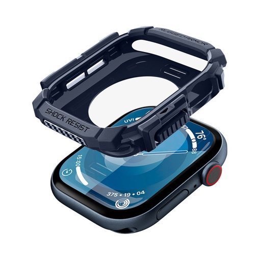 [ACS08586] Spigen Rugged Armor Case for Apple Watch 10 42mm (Navy Blue)