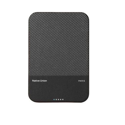 [PB-5KMS-BLK] Native Union Classic Magnetic Power Bank 5000mAh  (Black)
