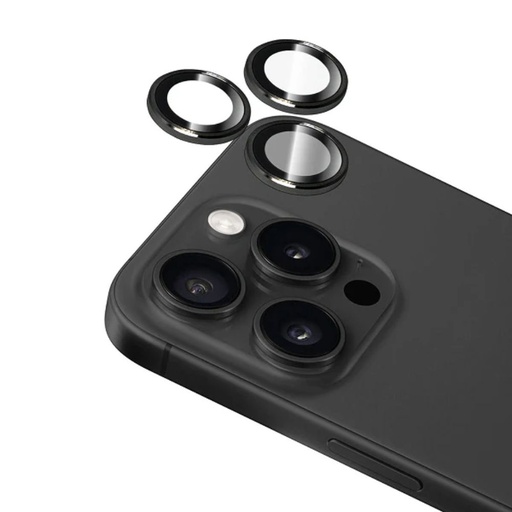 [IP24PR-MRCSUB-CL] Araraee Camera Lens Ring Protector For iPhone 16 Pro/ 16 Pro Max (Clear)
