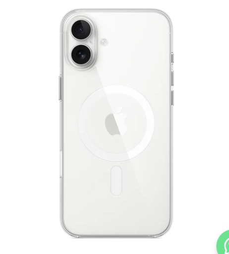 [PP-MC-IP16PLUS] فون بلانيت جراب مغناطيسي  لهاتف آيفون 16  بلس (شفاف)