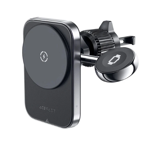 [15907] ACEFAST D18 in-car 2-in-1 magnetic wireless charging holder