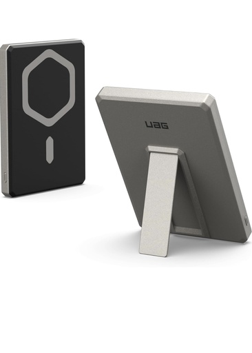 [9B4417113636] UAG Powerbank 20W USB-C Slim Magnetic Portable w/Kickstand 5000mAh (Titanium)
