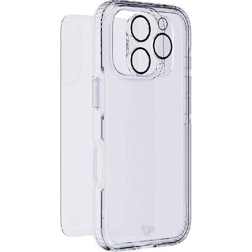 [T21-11010] Tech21 Evo Clear 3-in-1 Magsafe Bundle for iPhone 16 Pro