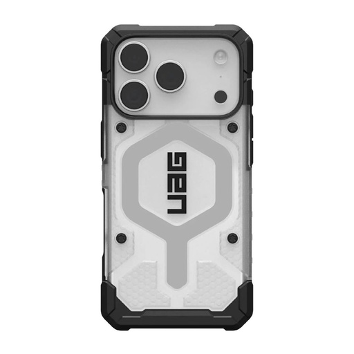 [114551114333] UAG Pathfinder Clear Magsafe Case for iPhone 17 Pro (Ice/Silver)