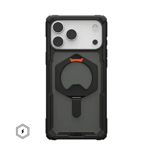 [114527114097] UAG Plasma XTE Magsafe Case for iPhone 17 Pro (Black/Pop Orange)