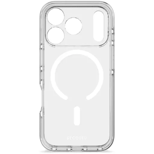 [D26IPO17PBCT2TT] Decoded DropTec Case for iPhone 17 Pro (Frosted Transparent)