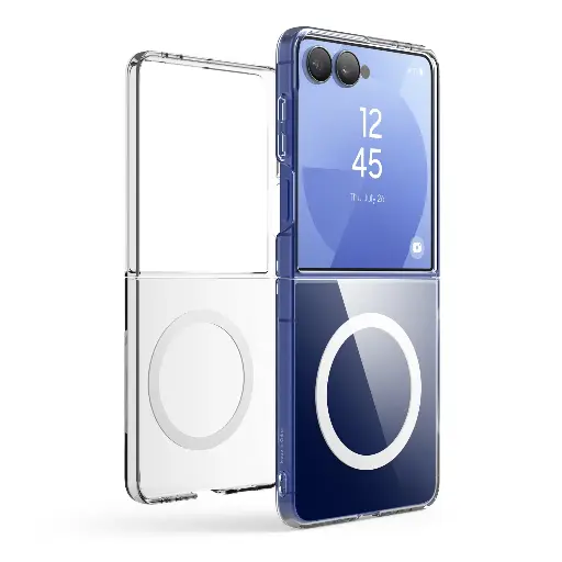 [EGZP7MSCL-TR] Elago Magnetic PC Case for Samsung Galaxy Z Flip 7 (Clear) 