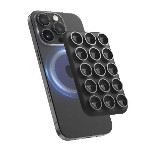 [EMSSUCTION-BK] Elago Magnetic Suction Cup Phone Mount (Black)