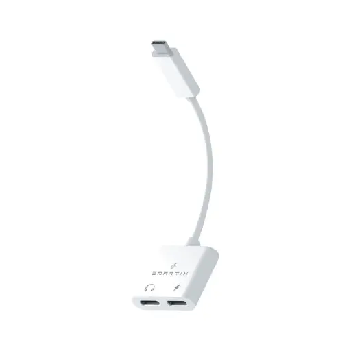 [SMHBC2A] Smartix Premium 2 ln 1 USB-C Hub OIC1nk Pro 1 USB-C Audo + Chargng 1