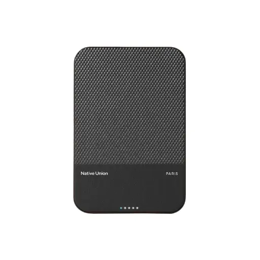 [PB-5KMS-BLK-Q2] Native Union (Re) Classic Magnetic Power Bank 5000mAh Qi2 (Black)