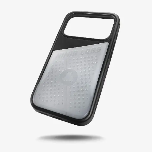 [SC17PR-BC3] Ninja Labs Flex Pouch for iPhone 17 Pro Case (Black/Clear)