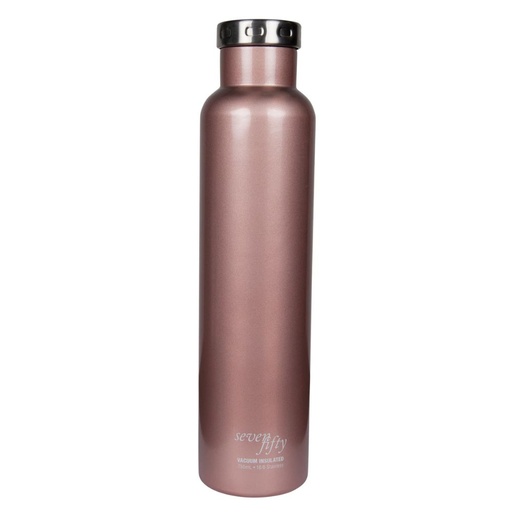 [V25001RG0] Fifty Fifty Bottle Growler 750ML (Rose Gold)