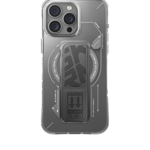 [SK-2024IPP63-HELIO-TIT] Skinarma Helio Magsafe Case With Grip For iPhone 16 Pro (Titanium)