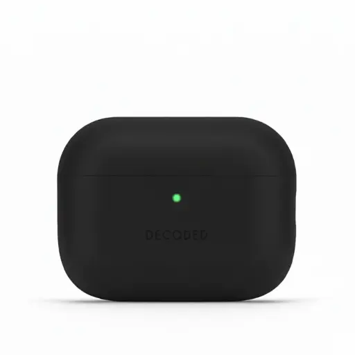 [D26APP3C1PK] Decoded Silicone Case for AirPods Pro 3 (Black)