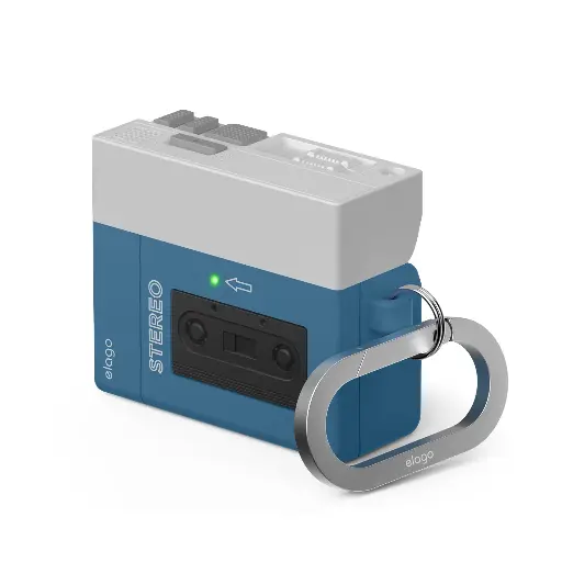 [EAPP3CST-HANG-BL] Elago Cassette Player Hang Case AirPods Pro 3 (Blue)