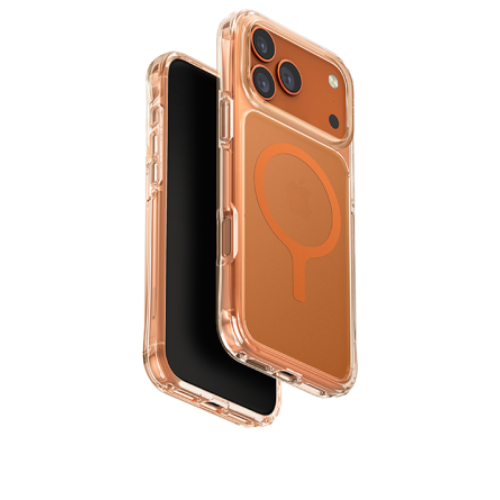 [UNIQ-IP6.3P(2025)-LXAFMFCLRVO] Uniq Hybrid Lifepro Xtreme MagSafe Case for 17 Pro (Frost Clear/Volt Orange)