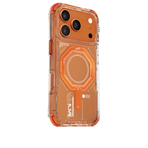 [SK-2025IPP6.3-MGMA-ORG] SkinArma Magma MagSafe Case for iPhone 17 Pro (Orange)