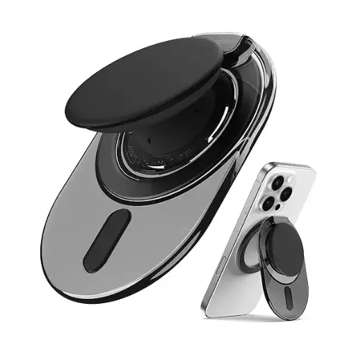 [SMA-TIPI-STAN-BK] Sinjimoru M-Tipi Tok Stand Magsafe (Black)