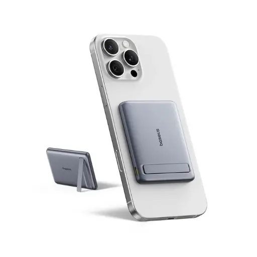 [P1007680C813-00] Baseus PicoGo AM41 Ultra-Slim Magnetic Power Bank 5000mAh 20W (Space Grey)