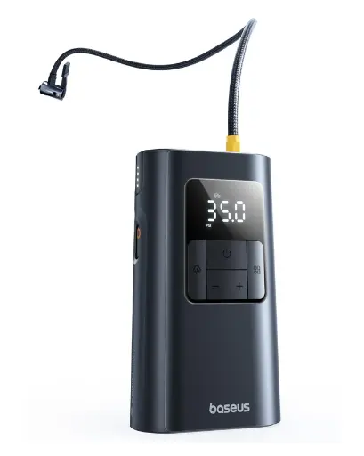 [C11169001121-00] Baseus PrimeTrip VA1 Wired and Wireless 2-in-1 Tire Inflator (Cosmic Black)