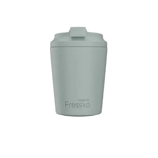 [9350136002197] Fressko Piccolo 118ml / 4oz Cup - Stainless Steel (Sage)