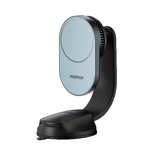 [CM38Q22E] Momax 1-MOVE Q.Mag 25W Magnetic Wireless Charging Car Mount (Dark Grey) + c to c cable + car charger 35W