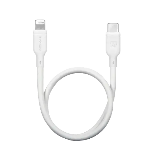 [DL35W] Momax Zero USB-C to Lightning 30cm (White)