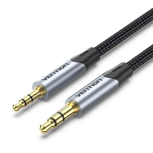 [BALBF] Vention 3.5mm to 2.5mm Male Audio Cable 1M (Black)