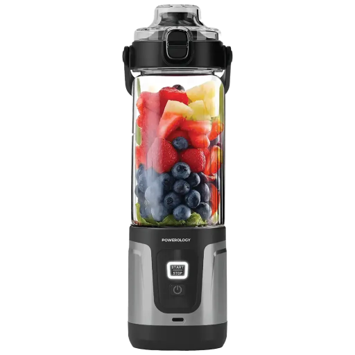 [PWPB27BK] Powerology Duomix Portable Blender (Black)