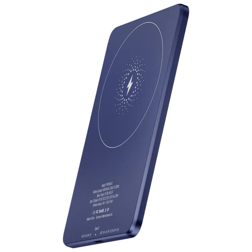 [PPBCHA63-GY] Powerology Ultra-Thin Magsafe Power Bank 5000mAh  (Gray)