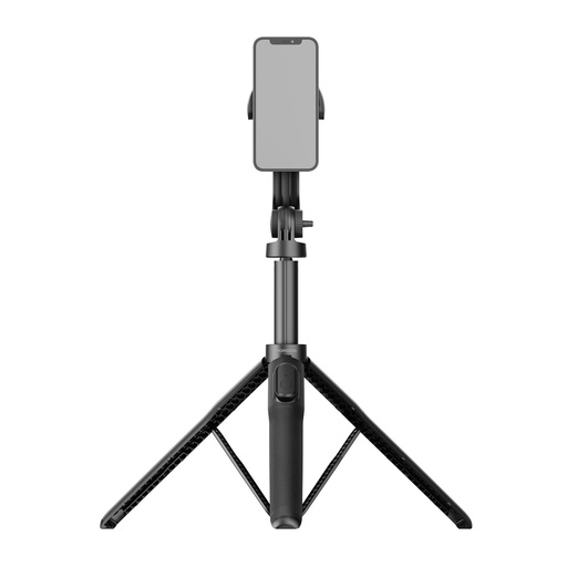[PD-MGS150-BK] Porodo Magnetic Magsafe Selfie Tripod 150CM Height Remote (Black)