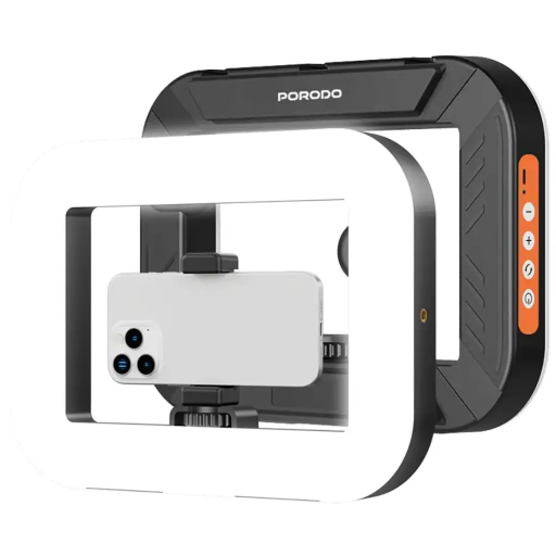 [PDLFST214BK] Porodo Lifestyle RingLight with Tripod (Black)