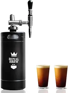 [RBNITRO20_BLK] ROYAL BREW Nitro Cold Coffee Maker Home Kit System (Black)