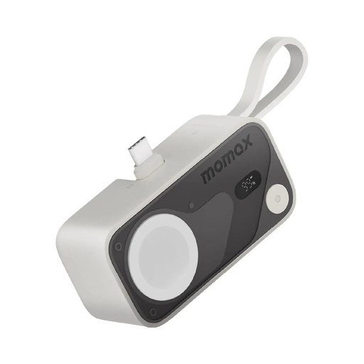 [IP170W] Momax 5000mAh PD 2 0W Built-in C cable & Apple Watch Tail Plug Power