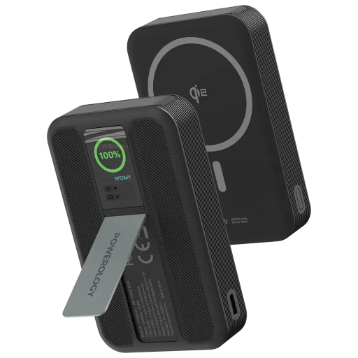 [PPB20910BK] Powerology Vision 10000 mAh Magsafe Power Bank PD 30W (Black)
