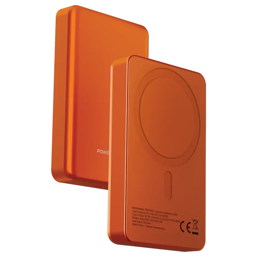 [PPBCHA34OG] Powerology Spetelli Magsafe Aluminum Power Bank 10000mAh PD 20W (Orange)