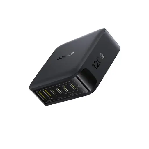 [E0120U00] Baseus EnerFill FH21 Desktop Charging Station 4C+2U 120W - Cosmic Black