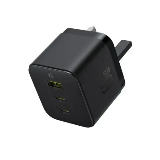 [P1011160D113-00] Baseus Palm Fast Charger 2C+U 65W - Cluster Black