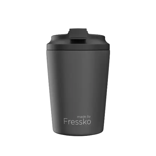 [9350136001718] Fressko Bino 227ml / 8oz Cup - Ceramic - Coal